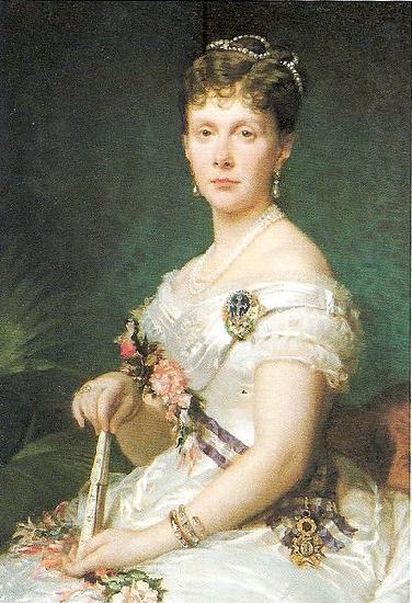 Portrait of Infanta Isabella of Bourbon and Bourbon, unknow artist